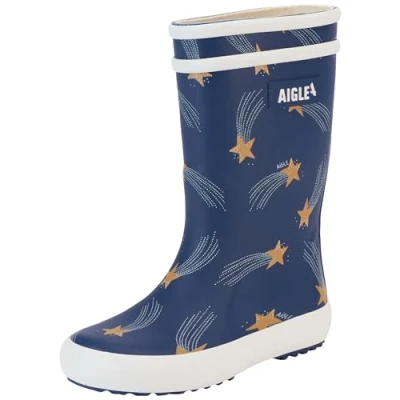 Immagine di Aigle Lolly POP PLAY Unisex Stivali di Gomma per bambini, Taglia: 26, Gold naturale
