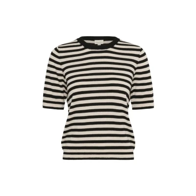 Immagine di Part Two Natanya Tshirt basic, Donna, Taglia: Large, Natural stripe