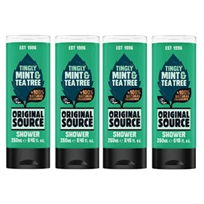 Immagine di Original Source Set di 4 gel doccia Tingly Mint &amp; Tea Tree x 250 ml