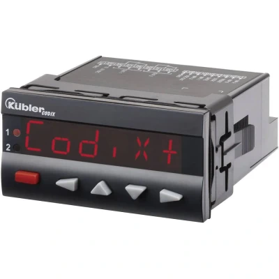 Immagine di Kübler Automation Contatore di preselezione Codix 560 AC, RS232, Dim. installazione 92 x 45 mm, 90 260 V/AC
