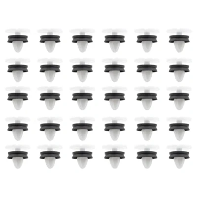Immagine di FanPaYY 30 pezzi Clip di Fissaggio, in plastica per pannello porta interna auto, 7703077476 compatibile con Peugeot 308 Citroen DS4 Re nault Me gane 3 Laguna