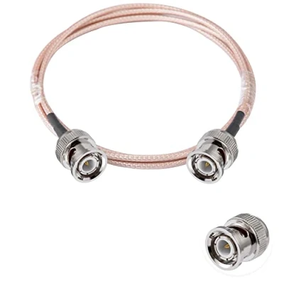 Immagine di Vecys BNC Maschio a Cavo 50ohm RG316 RF Coassiale Ponticello 10FT/3M per Antenne Ham Radio Palmare