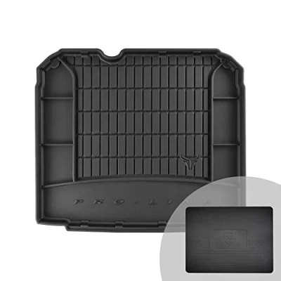 Immagine di FROGUM ProLine 3D Esclusivo Tappetino Vasca Baule Bagagliaio in gomma perfetto per Audi Q3 I 2011 2018 Comodo organizzatore Bordi più alti