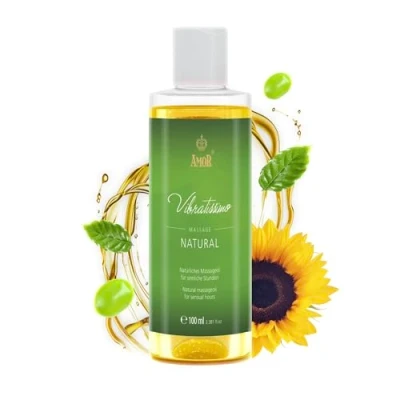 Immagine di Vibratissimo “Natural: olio da massaggio per un piacere, 100 ml