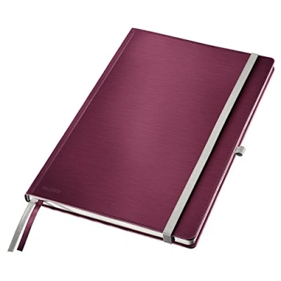 Immagine di LEITZ Style Taccuino A Righe Con Copertina Rigida, A4, Rosso Granato
