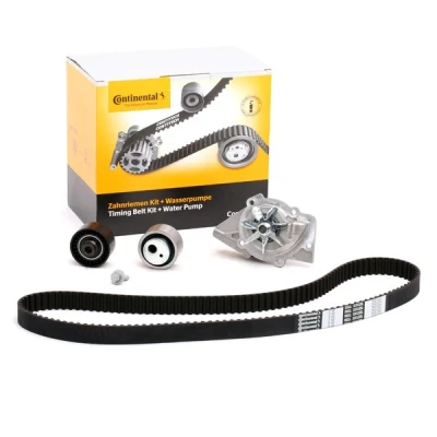 Immagine di CONTITECH CT987WP2 Pompa Acqua + Kit Cinghia Distribuzione 141 PEUGEOT: 307 SW, 306 Hatchback, 206 CITROËN: Xsara Picasso, C4 I Hatchback