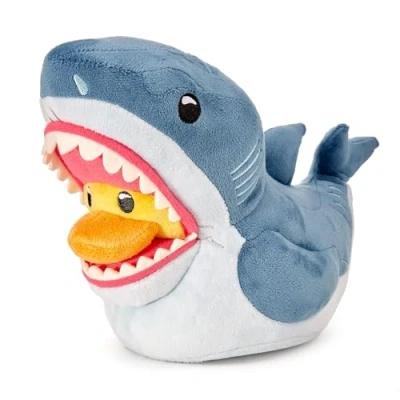 Immagine di TUBBZ Peluche: Jaws Bruce Cosplaying Rubber Duck Soft Plush Collectible Toy