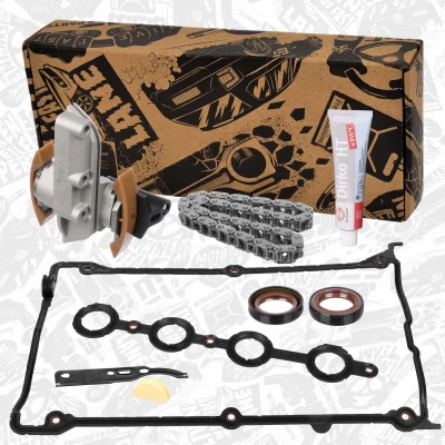 Immagine di ET ENGINETEAM RS0063 Kit Catena distribuzione con guarnizioni chiusa, Simplex AUDI: A3 Hatchback, TT Coupe, A4 B5 Sedan