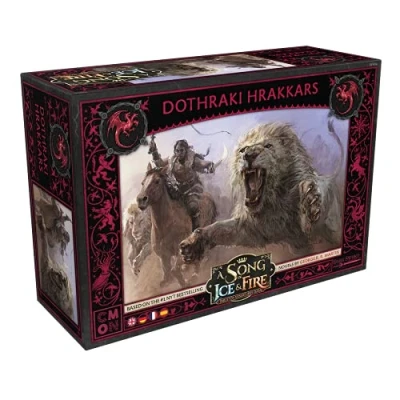 Immagine di CMON, A Song of Ice &amp; Fire Hrakkars dei Dothraki Espansione, Tabletop, 2 giocatori, dai 14+ anni, 45+ minuti, tedesco, multilingue