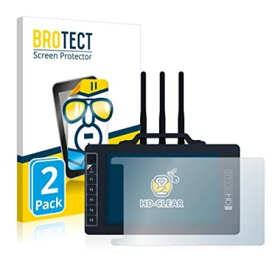 Immagine di brotect Pellicola Protettiva per SmallHD 703 Bolt Wireless Monitor Protezione Schermo (2 Pezzi) [Trasparente, Anti Impronte]