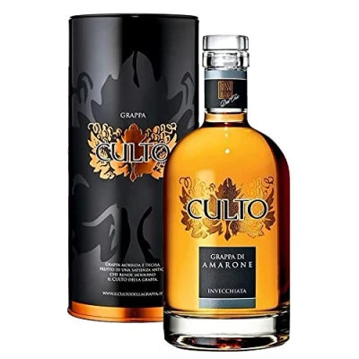 Immagine di CULTO GRAPPA DI AMARONE INVECCHIATA 70 CL IN ASTUCCIO