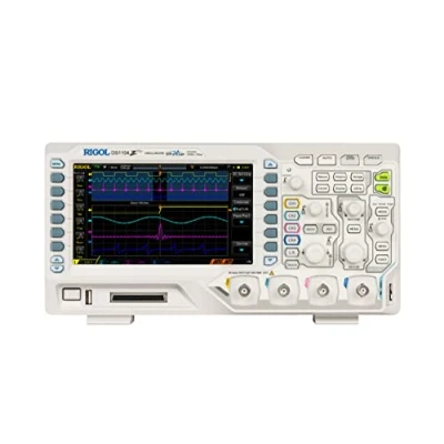 Immagine di RIGOL DS1104Z S Plus Oscilloscopio Digitale,100MHz,24Mpts,1G Sa/s,4 Canali Analogici,16 Digitali,Generatore di Segnale Gratuito 25MHz, Funzioni Trigger e Decodifica Gratuite