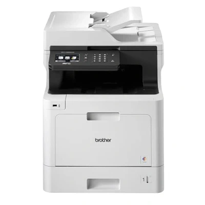 Immagine di Brother MFC L8690CDW Stampante Multifunzione Laser a Colori, Velocità di Stampa 31 ppm, Copia, Scansione e Fax Fronte/Retro Automatico, Rete Cablata, Wi Fi Direct