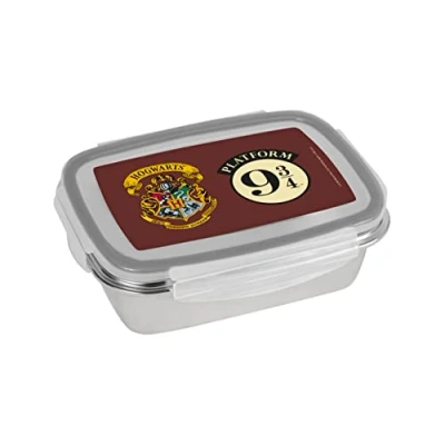 Immagine di infinite by GEDA LABELS (INFKH) Contenitore per il pranzo Harry Potter 9 3/4 e stemma 850 ml