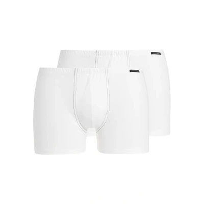 Immagine di Schiesser Essential Shorts 2 PACK Culotte, Uomo, Taglia: Small, White