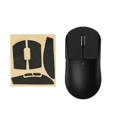 Immagine di kwmobile Nastro Antiscivolo per Mouse da Gioco Compatibile con Logitech G PRO Wireless 2 / 3 Griptape Facile Applicare e Sottile 0,5 mm Nero