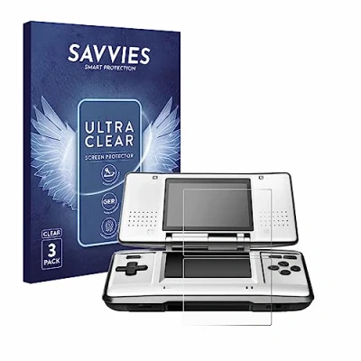 Immagine di savvies (6 Pezzi Pellicola Protettiva per Nintendo DS Protezione Schermo Trasparente