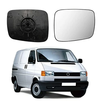 Immagine di Vetro a Specchio sostituzione per VW T4 1990 2004, Esterno Regolabile Adatto Nessuna funzione di riscaldamento, Lente Retromarcia (for Giusto)
