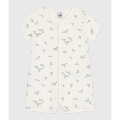 Immagine di Petit Bateau A0d04 Combicourt, Bianco/Multicolore, 24 Mesi Bimbo