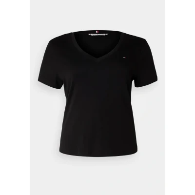 Immagine di Tommy Hilfiger Curve SLIM CODY Tshirt basic, Donna, Taglia: 56, Black