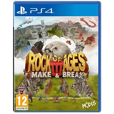 Immagine di Rock of Ages 3: Make &amp; Break PlayStation 4 [Edizione: Regno Unito]