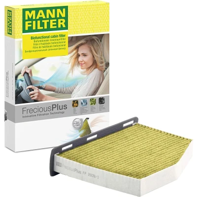 Immagine di MANN FILTER FP 2939/1 Filtro abitacolo VOLKSWAGEN: Passat B6 Variant, GOLF 6, CADDY 4 Kasten, AUDI: Q3, A3 Hatchback, Sportback, SKODA: Yeti mister