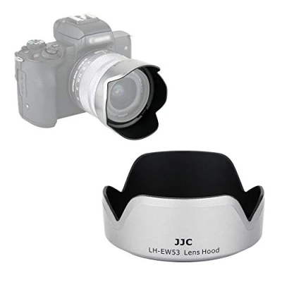 Immagine di Paraluce per Canon EOS M50 M5 M6 Mark II M200 M100 M10 con EF M 15 45mm f/3.5 6.3 IS STM, sostituisce EW 53