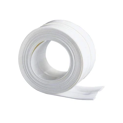 Immagine di Wenko 5652021100 Nastro Sigillante Largo, Impermeabile, Resistente Ai Prodotti Detergenti, Materiale Plastico, 5 x 350 cm, Bianco