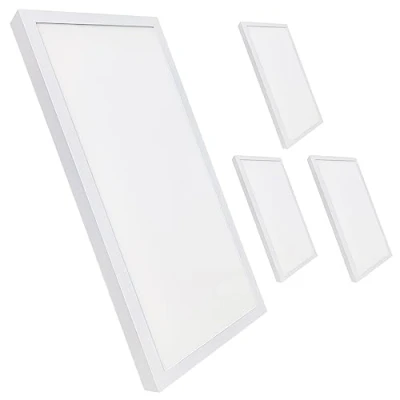 Immagine di LED ATOMANT Confezione da 4 Pannello Soffitto 60x30cm 36W, CCT (Selettore di Colore Bianco Caldo, Neutro e Freddo), 4000 Lumen, Driver incluso