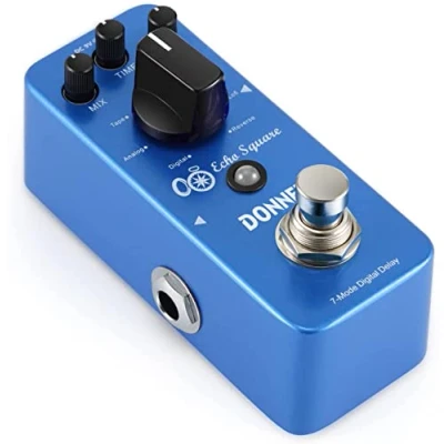 Immagine di Donner Delay Effetto a pedale per chitarra 7 Modi Echo Square