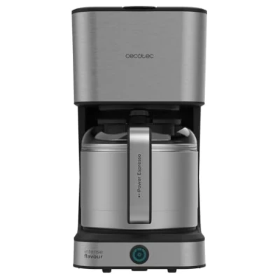 Immagine di Cecotec Caffettiera a goccia Coffee 66 Drop &amp; Thermo, potenza 950 W, 1,5 L, 12 tazze, tecnologia ExtremeAroma, funzione antigoccia, livello dell&#039;acqua, filtro rete riutilizzabile, protezione