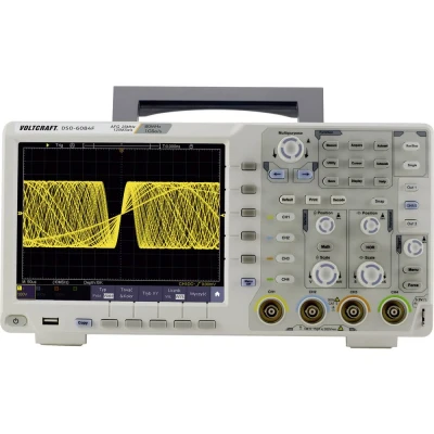 Immagine di VOLTCRAFT DSO 6084F Oscilloscopio digitale 80 MHz 4 canali 1 Gsa/s 40000 kpts 8 Bit Memoria (DSO), Generatore di funzioni pz.
