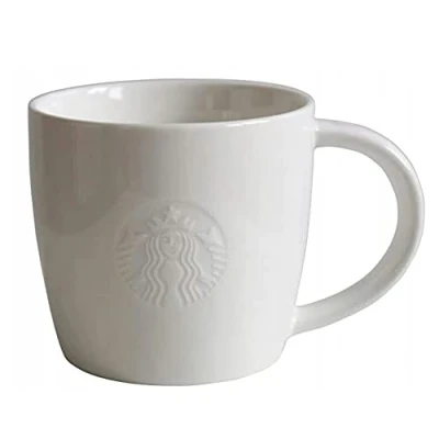 Immagine di STARBUCKS Mug Tall Tazza classica, 355 ml, colore: Bianco