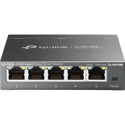 Immagine di TP LINK TL SG105E Switch di rete 5 Porte 1 GBit/s