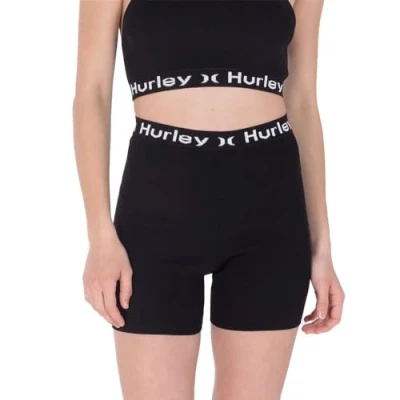 Immagine di Hurley OAO Text Active Short Pantaloncini Bermuda, Nero, XS Donna