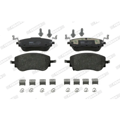 Immagine di FERODO FDB5370 Kit pastiglie freno con segnalatore acustico usura accessori FIAT: Tipo Hatchback, Station Wagon, Sedan
