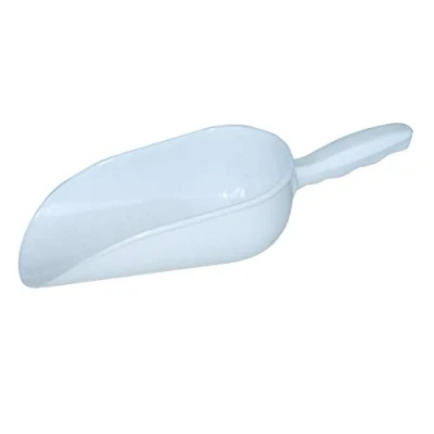 Immagine di Cucchiaio dosatore polipropilene impugnatura posteriore, 250 ml, MS Schippers, Bianco Adatto per Zootecniche e Agricoltura