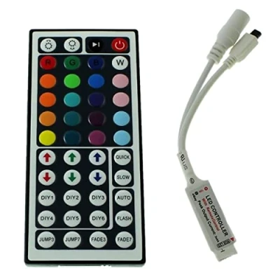 Immagine di Mini RGB LED 44Key Controllore 12V 72W RGB; 4 Pin plug + play