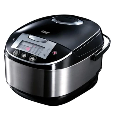 Immagine di Russell Hobbs Robot Da Cucina Multifunzione 5 l 11 in 1 Cuociriso, Pentola Cottura Lenta, Vaporiera, Forno, Macchina Yogurt e Altre, Multicooker, Display Digitale, Coperchio Anticondensa, 21850 56