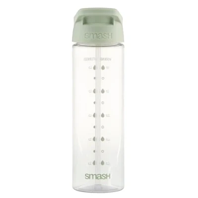 Immagine di Smash Borraccia con temporizzatori d&#039;acqua, 700 ml, salvia, grigio
