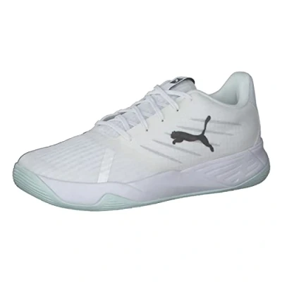 Immagine di PUMA Accelerate PRO II, Scarpe da Ginnastica per Ambienti Interni Unisex Adulto, White Black Nitro Blue Arctic Ice, 37 EU