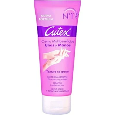 Immagine di Cutex Crema di mani e piedi con olio mandorle 100ml