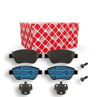 Immagine di FEBI BILSTEIN 16859 Kit pastiglie freno Assale anteriore senza contatto segnalazione usura con materiale di fissaggio FIAT: 500 Hatchback