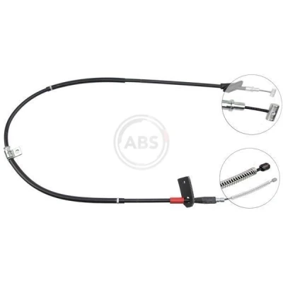 Immagine di A.B.S. K18748 Cavo Freno 1472 a tamburo per guida Sx/Dx