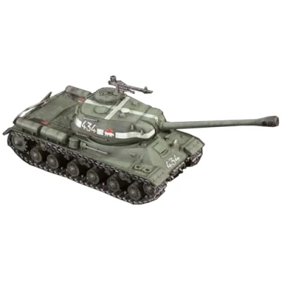 Immagine di Italeri 25764 1:56 JS 2 Stalin kit di modellismo da costruzione, pavimento, fai te, hobby, incollaggio, costruzione in plastica, fedele ai dettagli, set militare