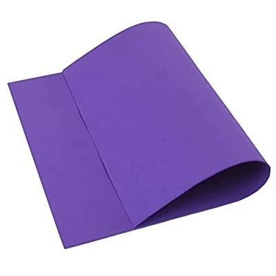 Immagine di Vigivision 10 fogli di gomma EVA 40 x 60 cm, 2 mm, colore lilla