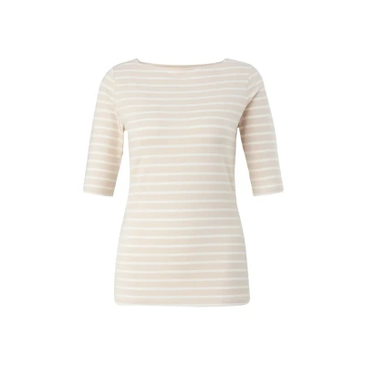 Immagine di comma Tshirt con stampa, Donna, Taglia: 52, Beige