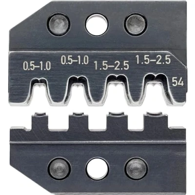 Immagine di Knipex Werk 97 49 54 Matrice di crimpaggio Spina modulare 0.5 fino a 2.5 mm² Adatto per marchio (Pinze) 43 200, E, E AUS,