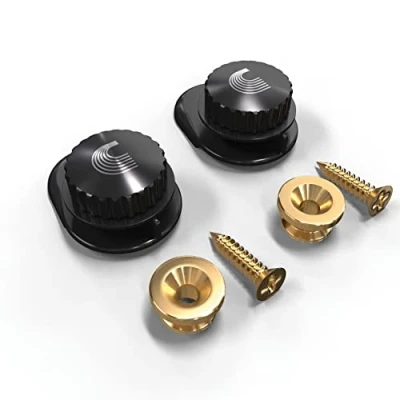 Immagine di Sistema di bloccaggio universale D&#039;Addario per tracolla, oro, (PW SLS 03)