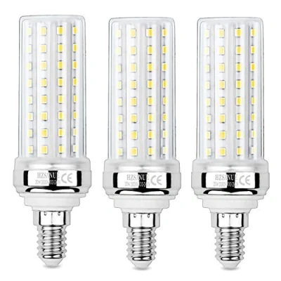 Immagine di HZSANUE Lampadine LED 20W, 150W a Incandescenza Equivalenti, 2300Lm, 3000K Luce Bianca Calda, E14 Vite Piccola Edison, Confezione da 3